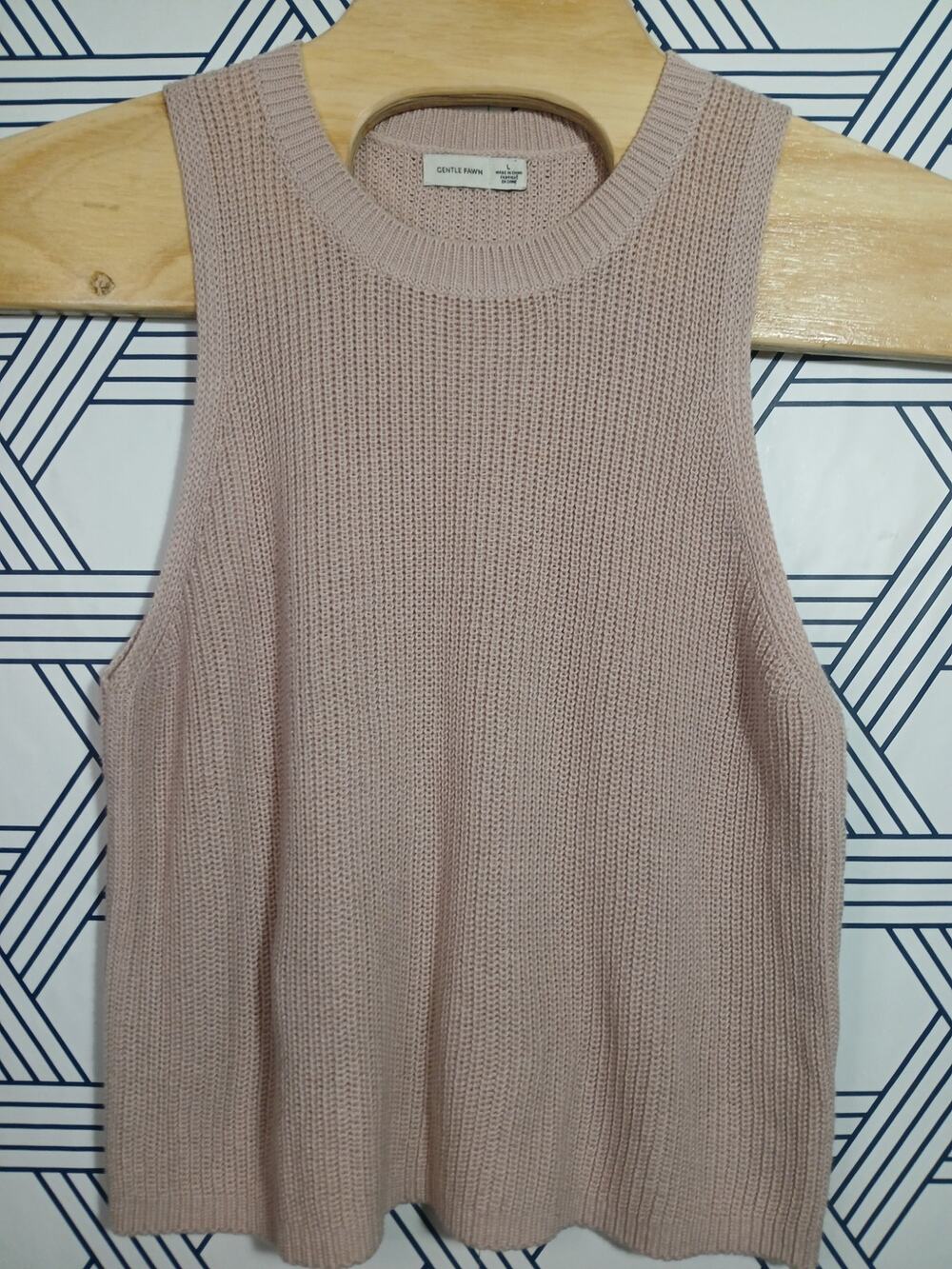 Gentle Fawn Knit Sweater Vest | Minimalist Coastal Chic
